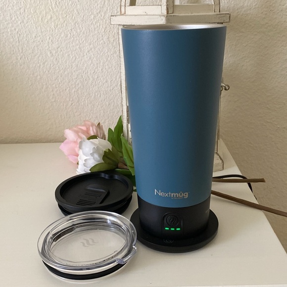 Nextmug Go Slate Blue Travel Mug Tumbler 16oz - Picture 3 of 17